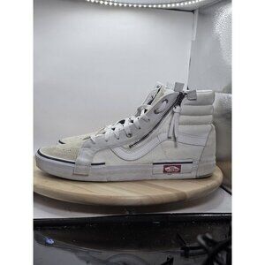 Size 13 - VANS Sk8-Hi CAP‎ LX Reissue White Checkerboard 2018 Mens Sneakers